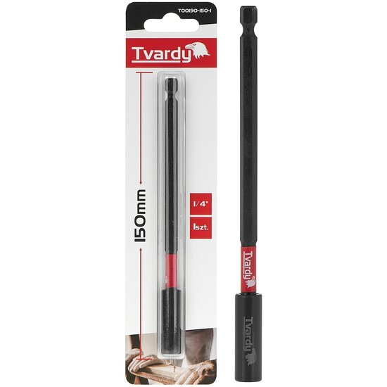 bithouder magnetisch 1/4 150mm -  impactbithouder - schroefbit houder - tvardy