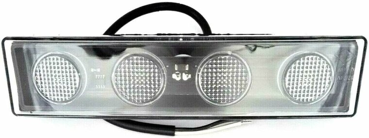 inbouw zijmarkeringslamp oranje - 12/24 volt - voormarkeringslamp  - contourlamp - horpol