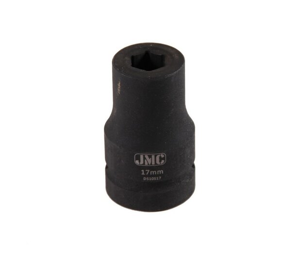 zeskant krachtdop 17 mm - 1 duims aansluiting - slagdop - impact dop - rateldop - dop - jmc