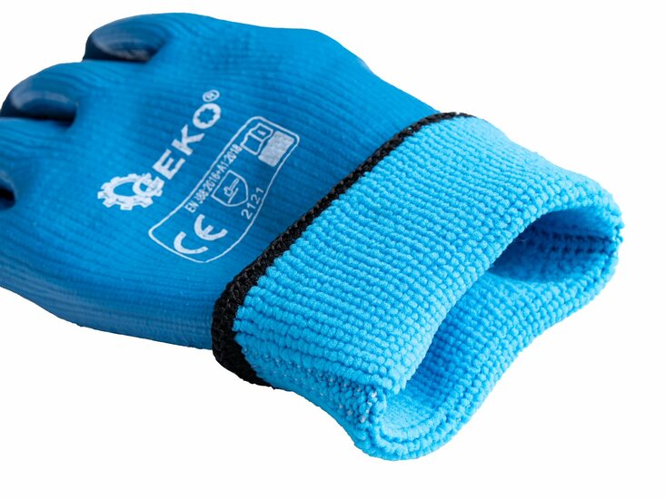 paar werkhandschoenen maat 11 - waterbestendige werkhandschoenen - vochtbestendige handschoenen - geko