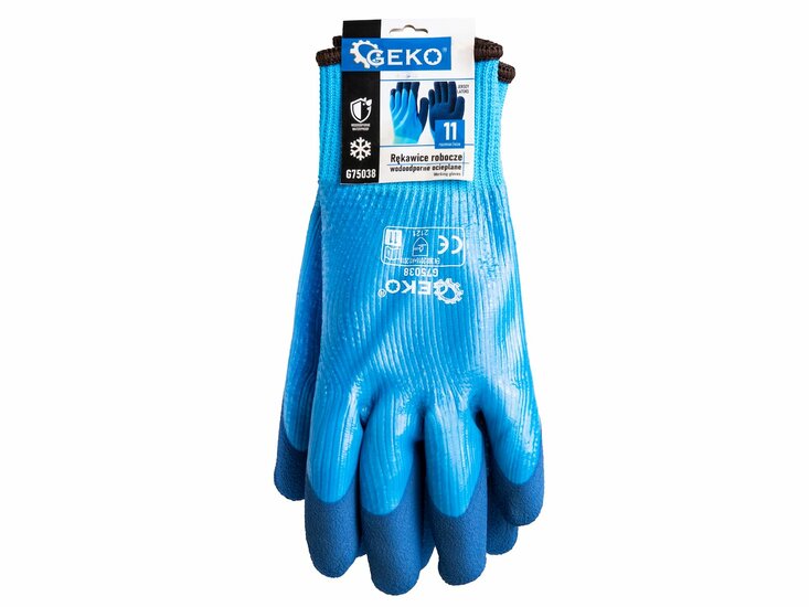 paar werkhandschoenen maat 11 - waterbestendige werkhandschoenen - vochtbestendige handschoenen - geko