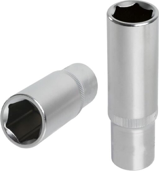 dop zeskant lang 1/4 duims 14mm - dopsleutel - rateldop - dop - geko