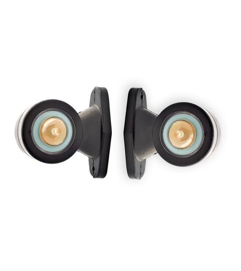 led breedtelamp 90mm 2x led - aanhanger zijlamp - zijlicht - breedtelicht - contourlamp