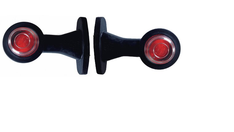 led breedtelamp links 130mm 12x led - aanhanger zijlamp - zijlicht - breedtelicht