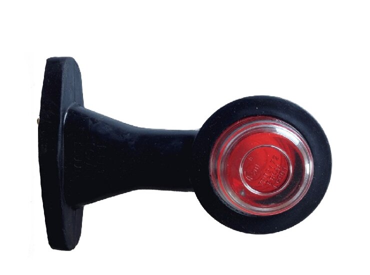 led breedtelamp links 130mm 12x led - aanhanger zijlamp - zijlicht - breedtelicht