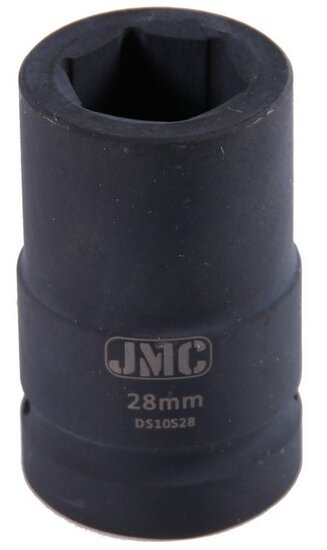 zeskant krachtdop 28 mm - 1 duims aansluiting - slagdop - impact dop - rateldop - dop - jmc