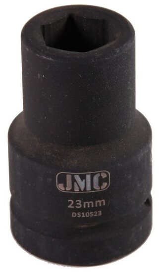 zeskant krachtdop 23 mm - 1 duims aansluiting - slagdop - impact dop - rateldop - dop - jmc