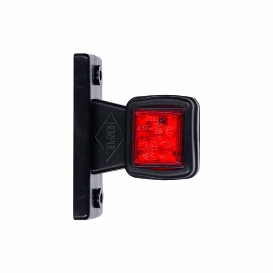 led breedtelamp met connector 70mm 6x led - aanhanger zijlamp - zijlicht - breedtelicht