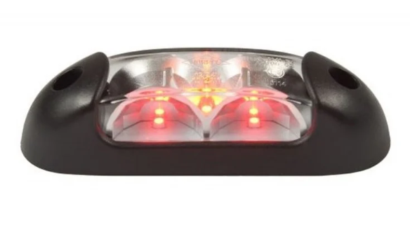 led breedtelamp universeel 35mm 6x led - aanhanger zijlamp - zijlicht - breedtelicht