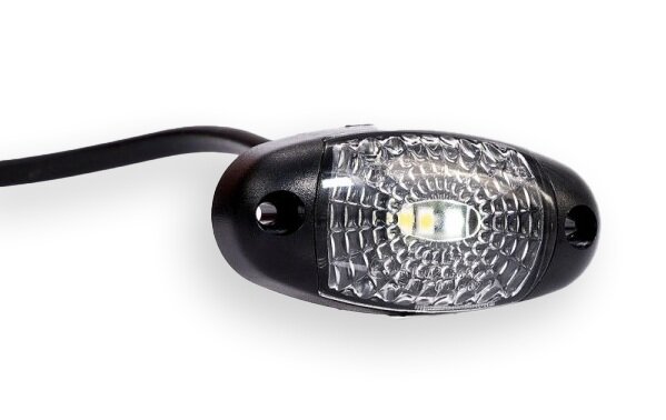 led zijmarkeringslamp universeel wit 3x led - contourlamp - zij lamp - breedtelamp