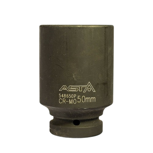 zeskant krachtdop 50 mm - 1 duims aansluiting - slagdop - impact dop - rateldop - dop - jmc