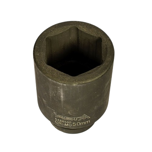 zeskant krachtdop 50 mm - 1 duims aansluiting - slagdop - impact dop - rateldop - dop - jmc