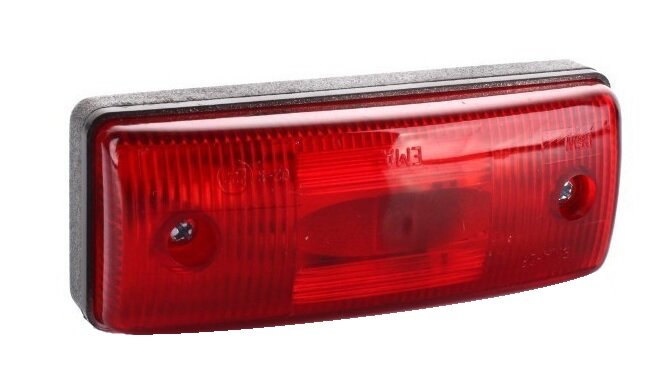 markeringslamp rood - zijmarkeringslamp - positielamp 12 volt - contourlamp - horpol