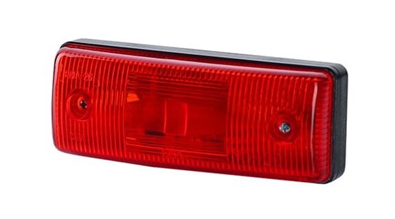 markeringslamp rood - zijmarkeringslamp - positielamp 12 volt - contourlamp - horpol