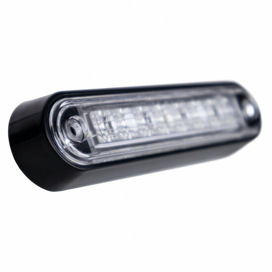 led zijmarkeringslamp universeel wit 8x led - contourlamp - zijlamp - breedtelamp