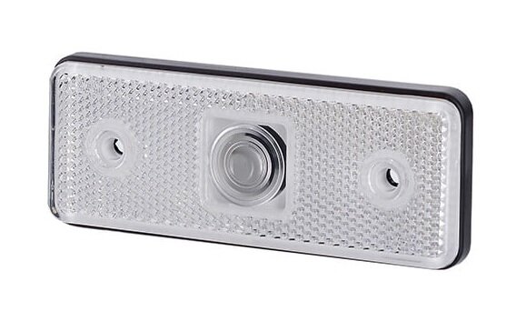 markeringslamp wit - zijmarkeringslamp - positielamp 12 volt - achtermarkering lamp - horpol