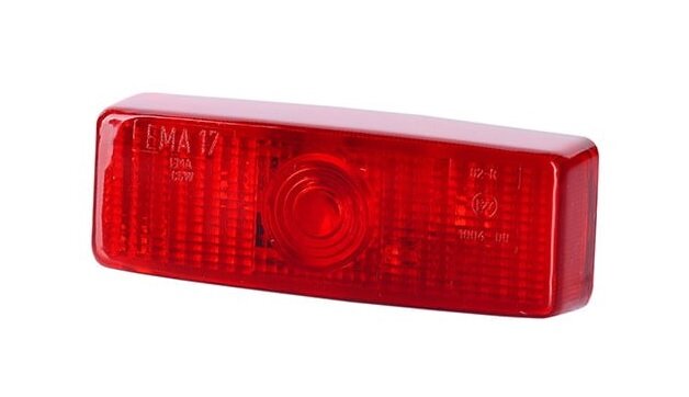 markeringslamp rood - contourlamp 12 volt - zijmarkeringslamp - positielamp - horpol