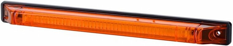 led zijmarkeringslamp universeel oranje 2x led - contourlamp - zijlamp - breedtelamp