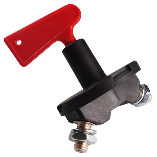 hoofdstroom schakelaar -&nbsp;accu schakelaar -&nbsp;12/24 volt - noodschakelaar - massa slot -&nbsp;stroomschakelaar