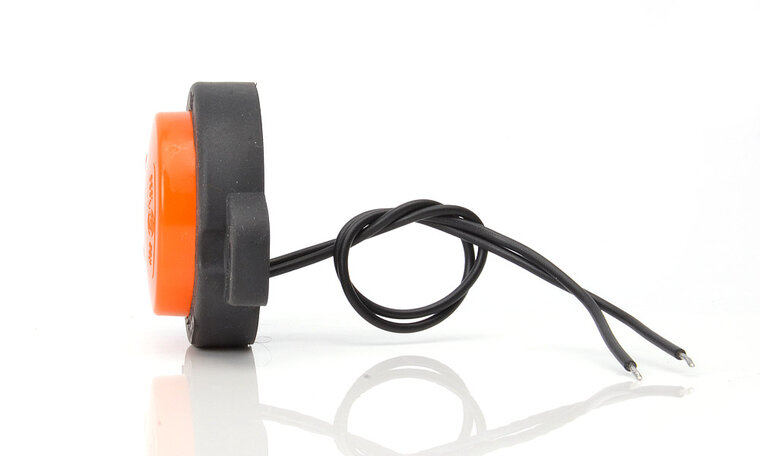 led zijmarkeringslamp universeel oranje 1x neon led - contourlamp - led zijlamp - breedtelamp