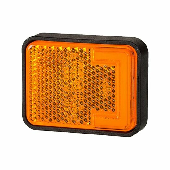 led zijmarkeringslamp universeel oranje 9x led - contourlamp - led zijlamp - breedtelamp