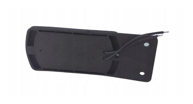 breedtelamp wit/rood met steun - breedteverlichting 12 volt - positielamp - contourlamp - kmr