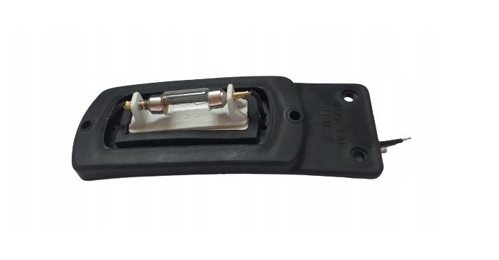 breedtelamp wit/rood met steun - breedteverlichting 12 volt - positielamp - contourlamp - kmr