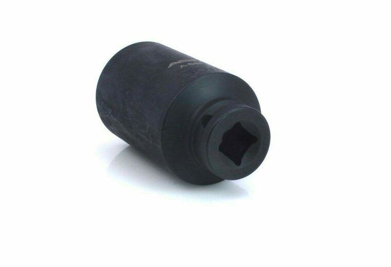 twaalfkant verlengde krachtdop - 35 mm - 1/2 duims aansluiting - slagdop - impact dop - rateldop - asta