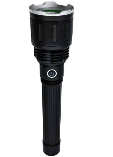 tactical led zaklamp - oplaadbare looplamp - werklamp 1000 lumen - zaklamp - kmr