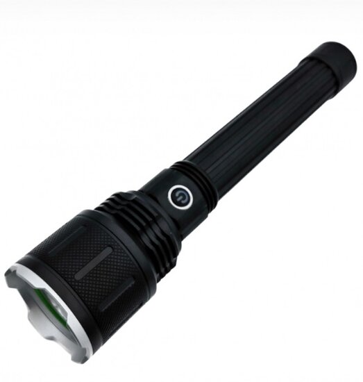 tactical led zaklamp - oplaadbare looplamp - werklamp 1000 lumen - zaklamp - kmr