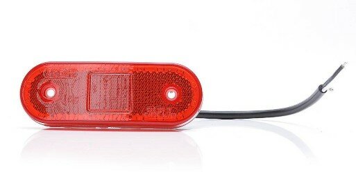 led zijmarkeringslamp universeel rood 20x led - contourlamp - zij lamp - breedtelamp