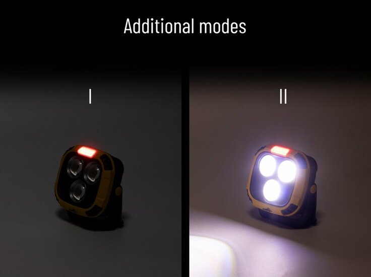 werklamp cob oplaadbaar - 3000 lumen - ledlamp - bouwlamp - kmr