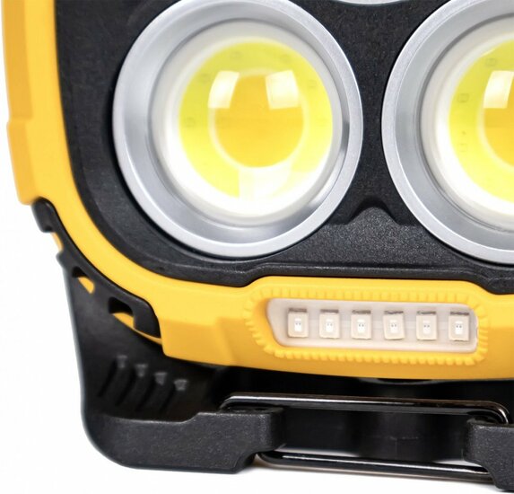 werklamp cob oplaadbaar - 3000 lumen - ledlamp - bouwlamp - kmr