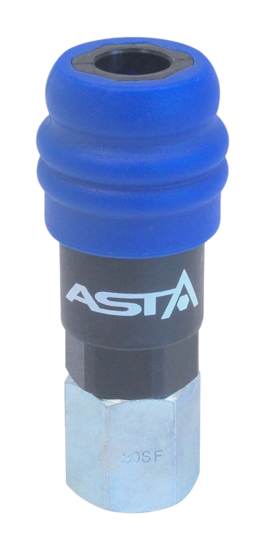 euroline veiligheidssnelkoppeling - 3/8 duims - inwendig draad - vrouwelijk - asta