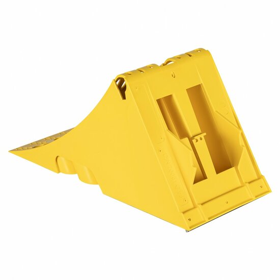 kunststof gele wiel keg - wielkeg - wielkeggen - wielstroppers - bandenstoppers
