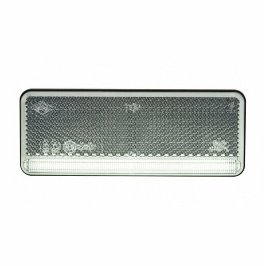 led zijmarkeringslamp universeel wit 2x led - contourlamp - led zijlamp - breedtelamp