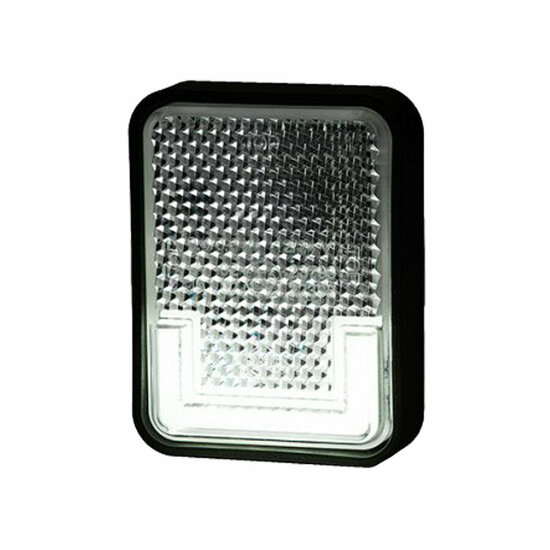 led zijmarkeringslamp universeel wit 9x led - contourlamp - zij lamp - breedtelamp