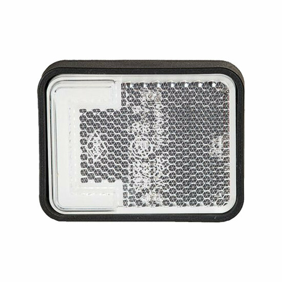 led zijmarkeringslamp universeel wit 9x led - contourlamp - zij lamp - breedtelamp