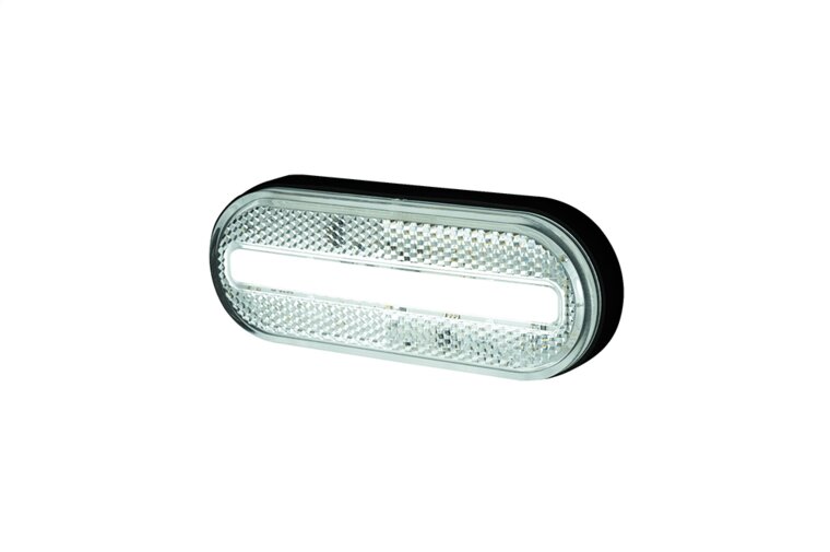 led zijmarkeringslamp universeel wit 12x led - led contourlamp - led zijlamp - breedtelamp