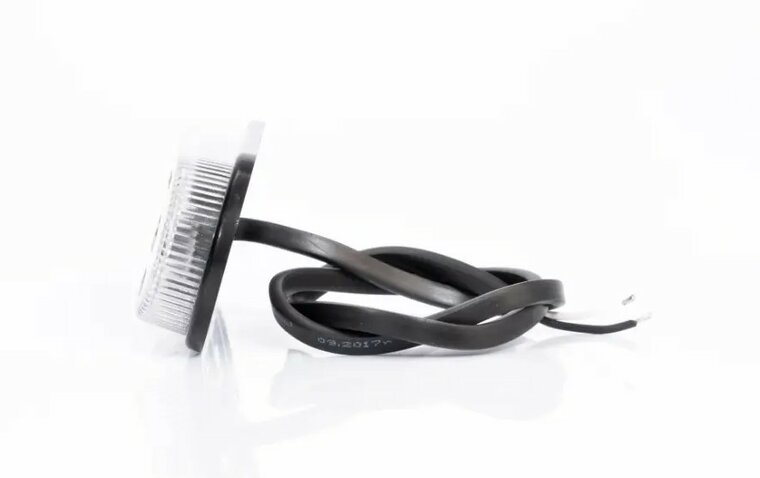 led zijmarkeringslamp universeel wit 4x led - contourlamp - zijlamp - led breedtelamp