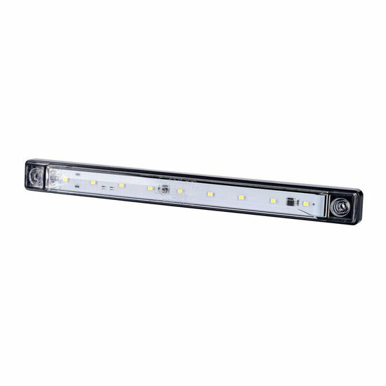 led zijmarkeringslamp universeel wit 9x led - led contourlamp - zij lamp - breedtelamp