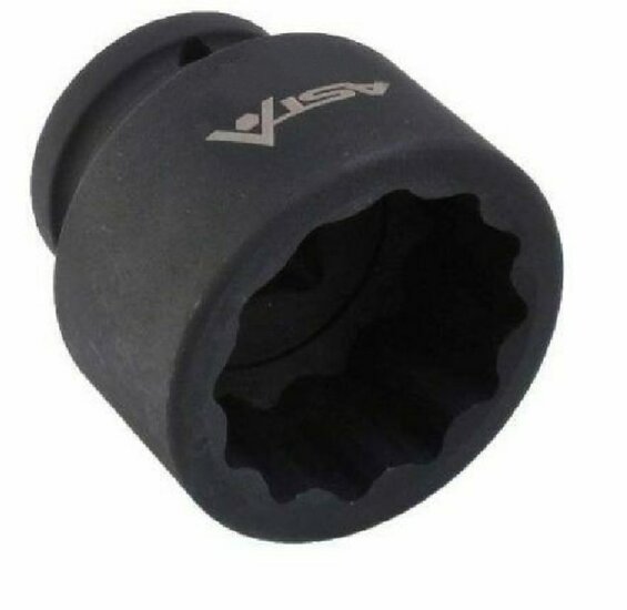 twaalfkant krachtdop - 41 mm - 3/4 duims aansluiting - slagdop - impact dop - rateldop - asta