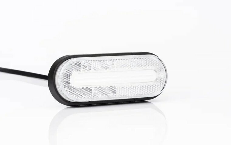 led zijmarkeringslamp universeel wit 1x ledstrip - contourlamp - zij lamp - breedtelamp