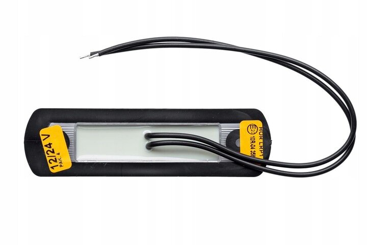 led zijmarkeringslamp universeel wit 4x led - contourlamp -  led zij lamp - breedtelamp