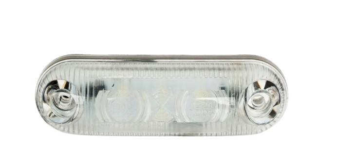 led zijmarkeringslamp universeel wit 3x led - contourlamp - zij lamp - led breedtelamp