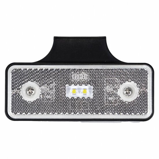led zijmarkeringslamp universeel wit 2x led - contourlamp - zij lamp - led breedtelamp