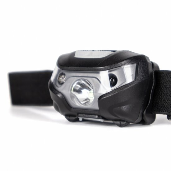 oplaadbare hoofdlamp 100 lumen - ledlamp - koplamp - bouwlamp - kmr