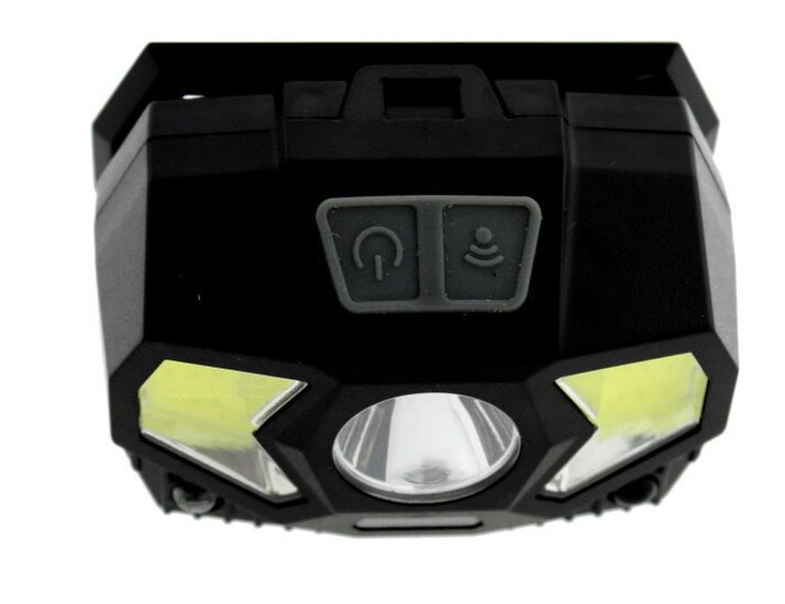 oplaadbare hoofdlamp - 800 lumen ledlamp - koplamp - bouwlamp - kmr