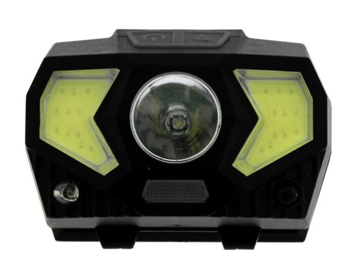 oplaadbare hoofdlamp - 800 lumen ledlamp - koplamp - bouwlamp - kmr