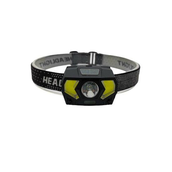 oplaadbare hoofdlamp - 800 lumen ledlamp - koplamp - bouwlamp - kmr